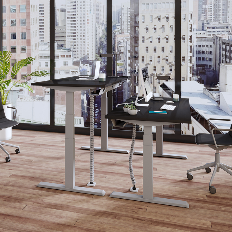 Piétement pour bureau SF 673 SLS - angle 135°