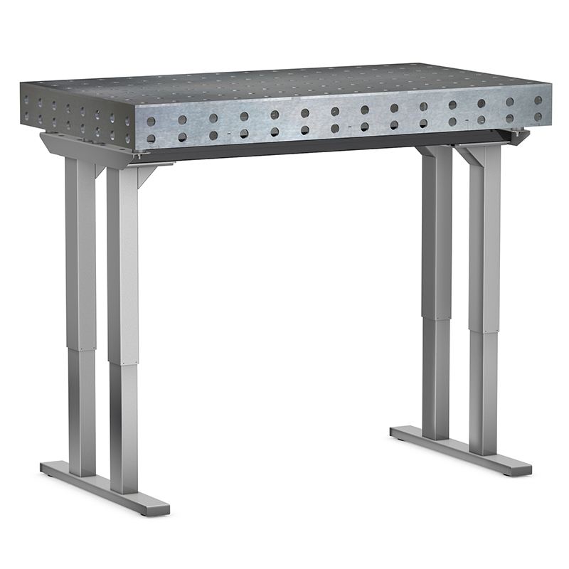 GOPLUS Table de Soudage Réglable, Plateau Inclinable et Hauteur Réglable, Table de Travail avec GOPLUS Table de Soudage Réglable, Plateau Inclinable et Hauteur Réglable, Table de Travail avec